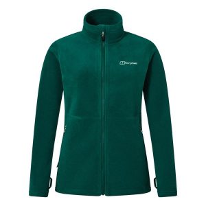 Polar damski Berghaus Prism PT InterActive Jacket. Zielone kurtki Berghaus, na zimę, bez wzorów, z polaru, bez kaptura. Za 323,39 zł.