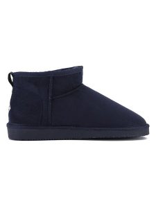 ISLAND BOOT Botki "Miley" w kolorze granatowym rozmiar: 40. Niebieskie botki Island Boot, bez wzorów, z materiału, bez obcasa, bez zapięcia. Za 158,10 zł.