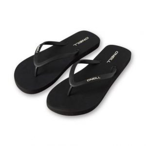 ONeill Japonki O'Neill Profile Small Logo Sandals 92800614895 czarne. Czarne klapki bez wzorów, bez obcasa. Za 178,75 zł.