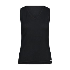 Damski tank top CMP. Czarne topy CMP, xs, bez wzorów, sportowe, bez kołnierzyka, bez ramiączek. Za 159,00 zł.