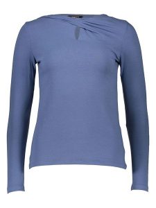 More & More Koszulka w kolorze niebieskim rozmiar: 42. Niebieskie bluzki More & More, bez wzorów, bez kołnierzyka, bez ramiączek. Za 83,22 zł.