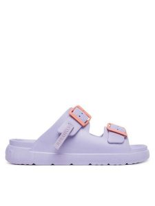 D.Franklin Klapki Vibe Foam 2 DFSH413005 Fioletowy. Fioletowe klapki D.Franklin, bez wzorów, z syntetyku, bez obcasa. Za 169,99 zł.