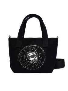 KARL LAGERFELD Torebka B2W50074 Czarny. Czarne torebki klasyczne KARL LAGERFELD, bez wzorów, z materiału, bez dodatków. Za 339,99 zł.