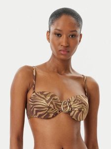 Selmark Góra od bikini BN716 Brązowy. Brązowe bikini Selmark, bez wzorów, z syntetyku. Za 379,99 zł.