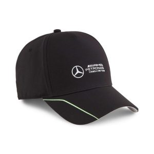 Czapka z daszkiem Puma MAPF1. Czarne czapki Puma, bez wzorów, sportowe. Za 93,99 zł.