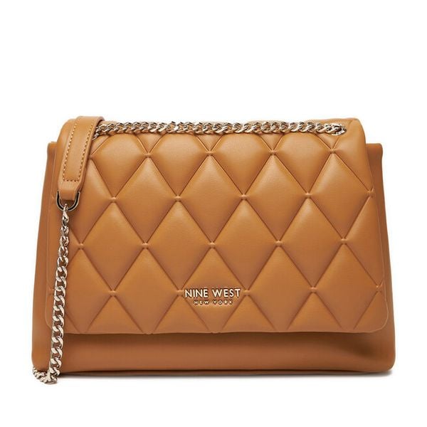 Torebka Nine West. Brązowe torebki klasyczne Nine West, bez wzorów, bez dodatków. Za 158,99 zł.
