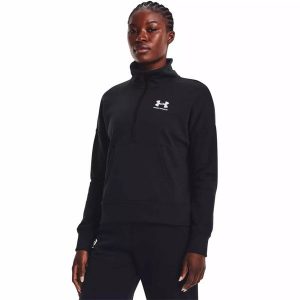 Bluza damska Under Armour Rival Fleece HZ S. Czarne bluzy Under Armour, s, bez wzorów, bez kaptura. Za 159,99 zł.