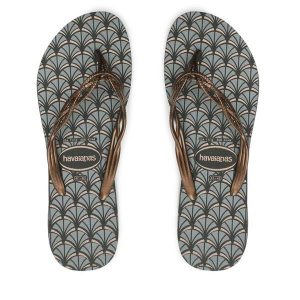 Japonki Havaianas. Klapki Havaianas, bez wzorów, bez obcasa. Za 59,99 zł.