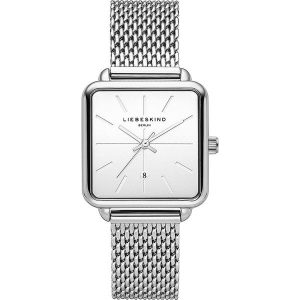Liebeskind Zegarek kwarcowy w kolorze srebrnym rozmiar: onesize. Szare, analogowe zegarki Liebeskind. Za 405,05 zł.