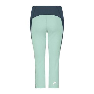Damskie legginsy 3/4 Head Power. Zielone legginsy Head, bez wzorów. Za 270,50 zł.