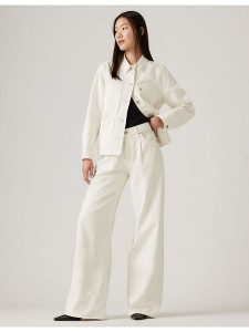 Levi's Dżinsy - Comfort fit - w kolorze kremowym rozmiar: W31/L32. Brązowe jeansy Levi's®, z aplikacjami. Za 222,94 zł.