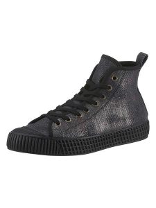 Heine Sneakersy w kolorze antracytowym rozmiar: 37. Czarne trampki Heine, bez wzorów, bez zapięcia. Za 83,42 zł.