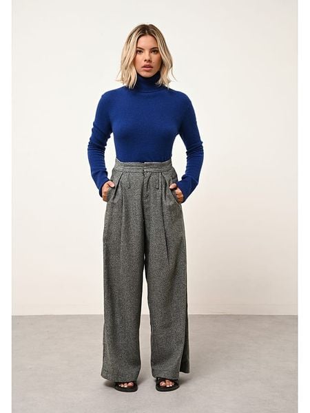 Just Cashmere Kaszmirowy golf "Lexie" w kolorze niebieskim rozmiar: L. Niebieskie golfy Just Cashmere, bez wzorów, z kaszmiru. Za 348,08 zł.