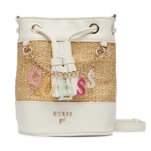 Torebka Guess. Brązowe torebki klasyczne Guess, z aplikacjami, bez dodatków. Za 295,99 zł.