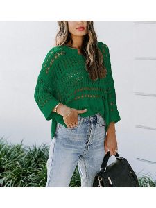 LA Angels Sweter w kolorze zielonym rozmiar: XL. Zielone swetry oversize LA Angels, xl, bez wzorów, bez ramiączek. Za 122,96 zł.