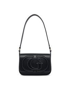 Guess Torebka Ruby HWVG97 40190 Czarny. Czarne torebki klasyczne Guess, z aplikacjami, ze skóry, bez dodatków. Za 544,99 zł.
