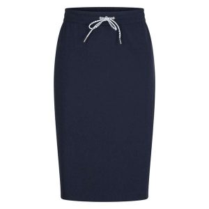 Spódnica damska HV Society Milou. Niebieskie spódnice HV SOCIETY, bez wzorów, midi. Za 365,50 zł.