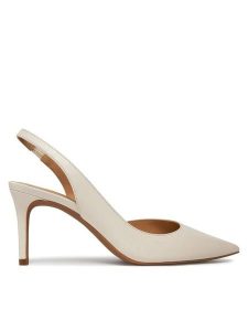MICHAEL Michael Kors Szpilki Alina Flex Sling Pump 40R4HNMP1L Écru. Szpilki MICHAEL Michael Kors, bez wzorów, ze skóry, bez obcasa. Za 549,99 zł.