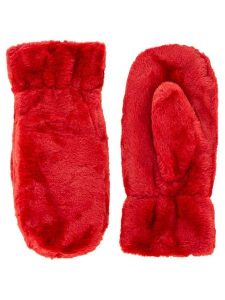 Zwillingsherz Rękawiczki "Fury" w kolorze czerwonym rozmiar: onesize. Czerwone rękawiczki Zwillingsherz, bez wzorów, z polaru. Za 95,92 zł.