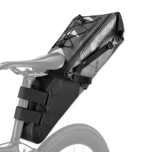 Torba rowerowa Rockbros podsiodłowa 10l. Czarne torby podróżne i sportowe ROCKBROS, bez wzorów, z materiału, duże. Za 189,00 zł.