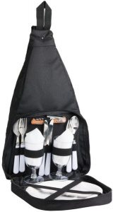 BRUBAKER plecak piknikowy 2 osoby czarny z komorą chłodzącą. Czarne plecaki X2. Za 210,99 zł.