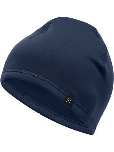 Haglöfs Czapka beanie "Betula" w kolorze granatowym rozmiar: S/M. Niebieskie czapki Haglöfs, bez wzorów. Za 131,74 zł.