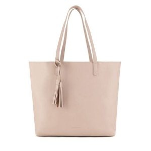 Torebka JENNY. Brązowe shopper bag Jenny, bez wzorów, bez dodatków. Za 159,99 zł.