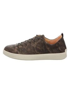 Think! Skórzane sneakersy "Turna" w kolorze brązowym rozmiar: 40,5. Brązowe trampki Think, bez wzorów, bez zapięcia. Za 369,95 zł.