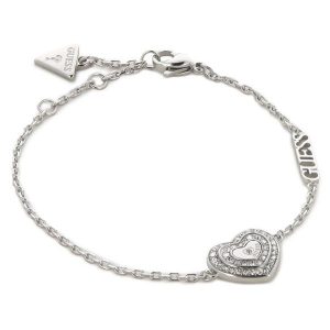 Bransoletka Guess. Szare bransoletki Guess, srebrne. Za 189,99 zł.