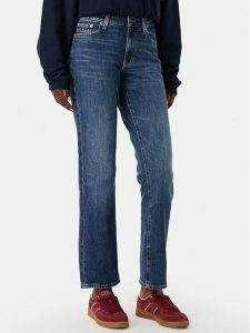 Tommy Jeans Jeansy Lucy DW0DW23019 Niebieski Slim Fit. Niebieskie jeansy Tommy Jeans, bez wzorów, z bawełny. Za 409,99 zł.