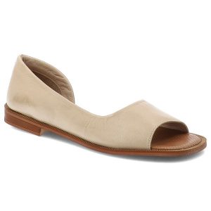 Sandały damskie Artiker, cholewka ze skóry naturalnej licowej wsuwane na płaskiej podeszwie, beżowe, 58C3443. Brązowe sandały ARTIKER, bez wzorów, ze skóry, bez obcasa, na płaskiej podeszwie, bez zapięcia. Za 199,00 zł.