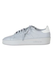 Adidas Skórzane sneakersy "Stan Smith Relasted" w kolorze błękitnym rozmiar: 39 1/3. Niebieskie trampki ADIDAS, bez wzorów, bez zapięcia. Za 289,88 zł.