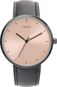 Zegarek damski Finesse miedziany. Brązowe zegarki Karlsson. Za 344,00 zł.