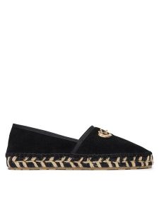 LOVE MOSCHINO Espadryle JA10552G0OIG5000 Czarny. Czarne espadryle LOVE MOSCHINO, bez wzorów, ze skóry, bez obcasa. Za 809,99 zł.
