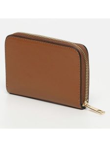 Maison héritage PARIS Skórzany portfel "Moni Box" w kolorze jasnobrązowym - 12 x 10 cm rozmiar: onesize. Brązowe portfele Maison héritage PARIS, bez wzorów, z materiału. Za 121,99 zł.