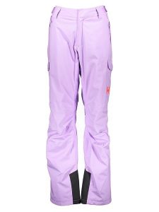 Helly Hansen Spodnie narciarskie "Switch Cargo" w kolorze fioletowym rozmiar: L. Różowe spodnie dresowe Helly Hansen, l, bez wzorów, z materiału, narciarskie, primaloft. Za 341,79 zł.