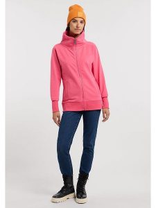ELBSAND Bluza "Alvis" w kolorze różowym rozmiar: XXL. Różowe bluzy ELBSAND, xxl, bez wzorów, bez kaptura. Za 189,74 zł.