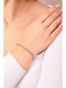 Heliophilia Bransoletka rozmiar: onesize. Bransoletki Heliophilia, z cyrkonią, metalowe. Za 30,99 zł.