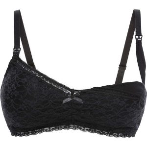 Biustonosz bustier do karmienia piersią bonprix czarny. Biustonosze marki bonprix. Za 54,99 zł.