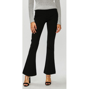 Vero Moda - Spodnie. Szare spodnie z wysokim stanem marki Vero Moda, z dzianiny. W wyprzedaży za 99,90 zł.