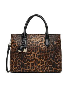 Nine West Torebka EO-DOVER-LDA8524 Brązowy. Brązowe torebki klasyczne Nine West, bez wzorów, z materiału, bez dodatków. Za 249,99 zł.