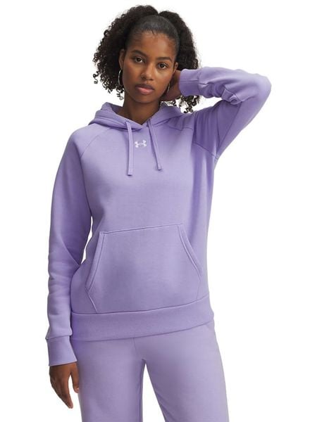 Under Armour Bluza polarowa w kolorze fioletowym rozmiar: XL. Różowe bluzy Under Armour, xl, bez wzorów, z polaru, bez kaptura. Za 130,81 zł.