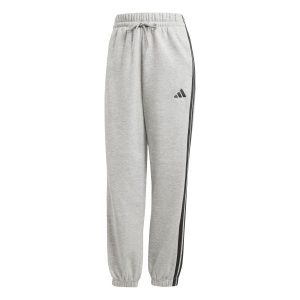Damskie spodnie dresowe adidas Essentials 3-Stripes. Czarne spodnie dresowe ADIDAS, bez wzorów, z dresówki. Za 236,00 zł.