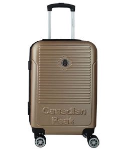 Canadian Peak Walizka "Santiagoeak" w kolorze jasnobrązowym - 34 x 53 x 21 cm rozmiar: onesize. Brązowe walizki Canadian Peak, bez wzorów, z materiału. Za 130,99 zł.