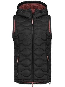 Sublevel Kamizelka pikowana w kolorze czarnym rozmiar: XL. Czarne kamizelki Sublevel, xl, bez wzorów, bez kołnierzyka, bez ramiączek, bez kaptura. Za 187,96 zł.