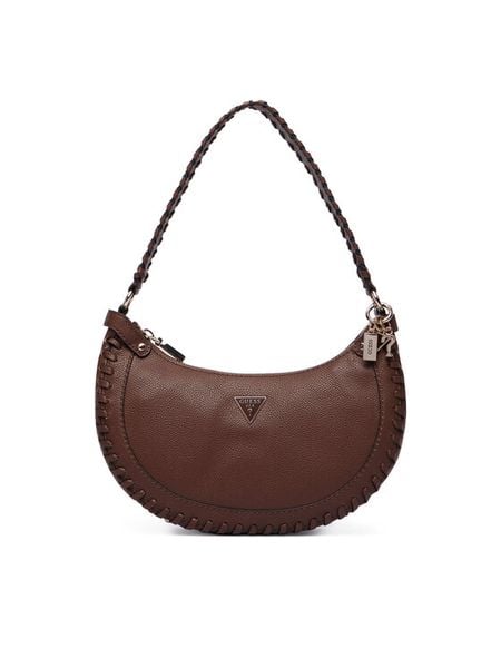 Guess Torebka Petra HWBG97 50010 Brązowy. Brązowe torebki klasyczne Guess, z aplikacjami, ze skóry, bez dodatków. Za 584,99 zł.
