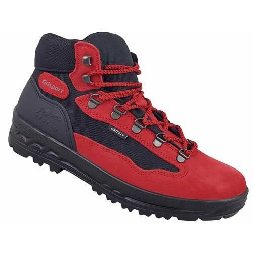 Buty trekkingowe damskie Grisport 399SV622G. Czerwone buty trekkingowe Grisport, z gumy, za kostkę, bez zapięcia. Za 345,00 zł.