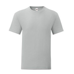Kultowa Koszulka Unisex Dla Dorosłych. Szare bluzki FRUIT OF THE LOOM, m, bez wzorów, sportowe, bez kołnierzyka, bez ramiączek. Za 33,99 zł.