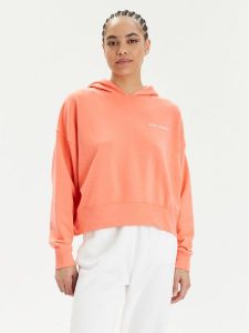 4F Bluza 4FWSS24TSWSF1003 Pomarańczowy Loose Fit. Brązowe bluzy 4f, s, bez wzorów, z bawełny, bez kaptura. Za 89,99 zł.