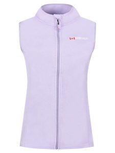 ANAPURNA Kamizelka polarowa "Vugana" w kolorze fioletowym rozmiar: XXL. Różowe kamizelki ANAPURNA, xxl, bez wzorów, z polaru, bez kołnierzyka, bez ramiączek, bez kaptura. Za 43,68 zł.